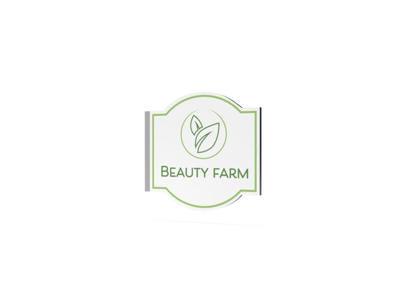 Werbeausleger, Beauty Farm, 630 x 600 mm Werbeausleger, Beauty Farm, 630 x 600 mm