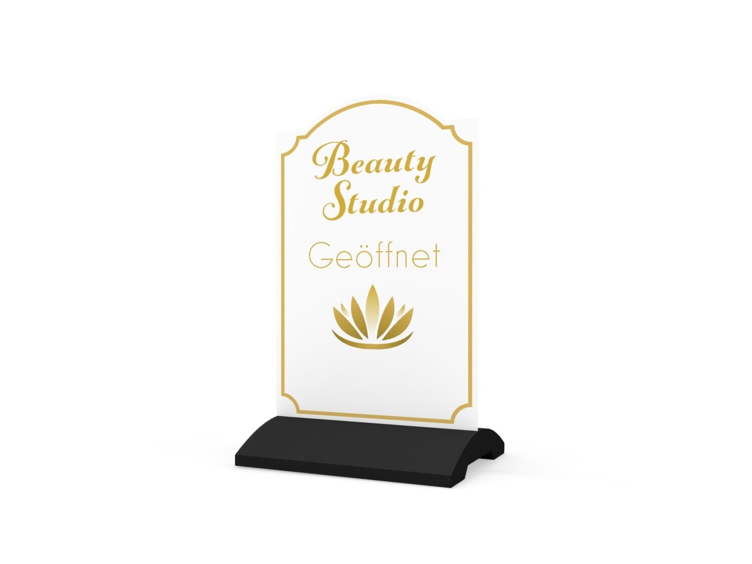 Werbeaufsteller, Beauty Studio, 600 x 1150 mm