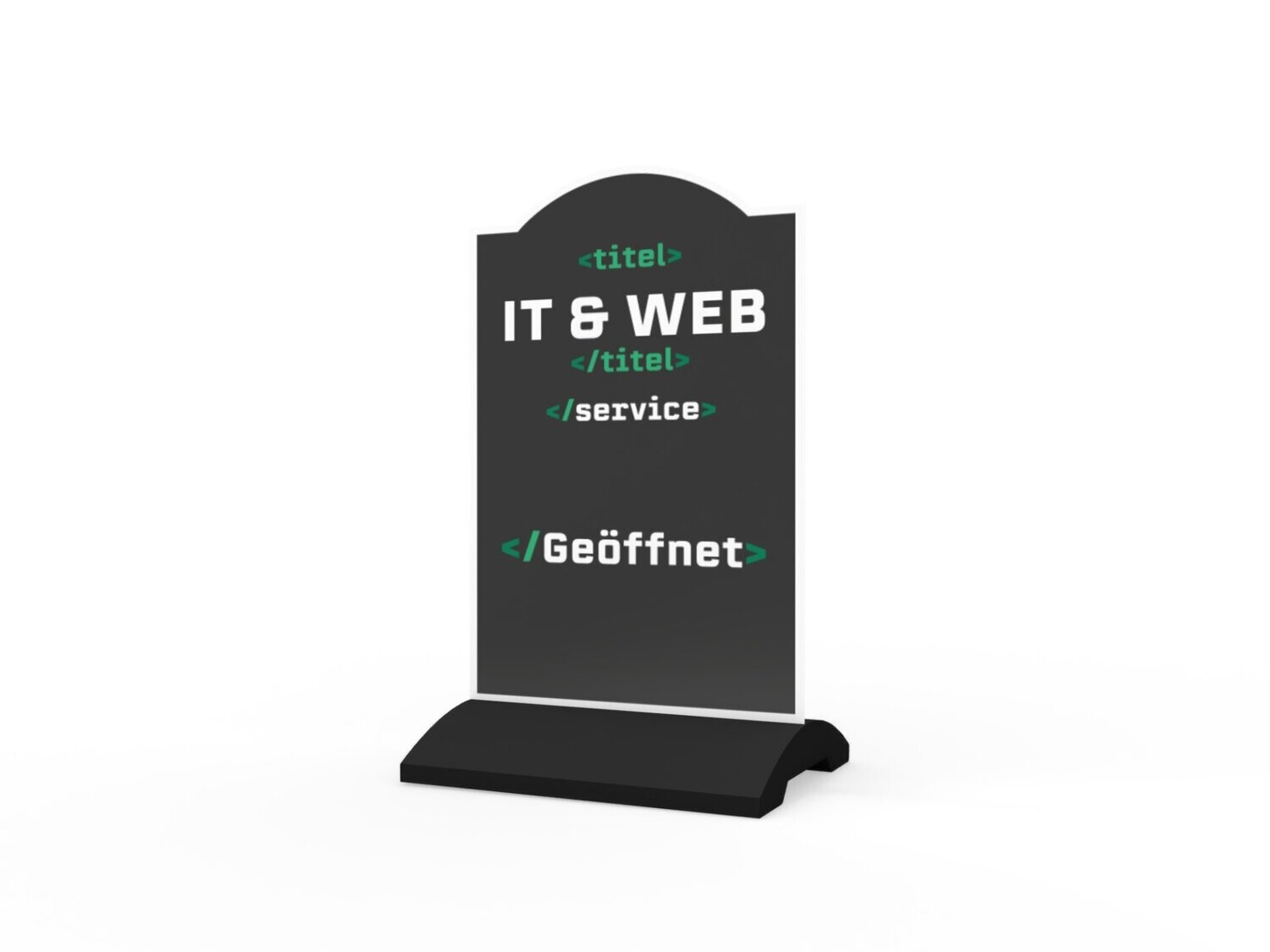 Werbeaufsteller, IT & WEB, 600 x 1150 mm