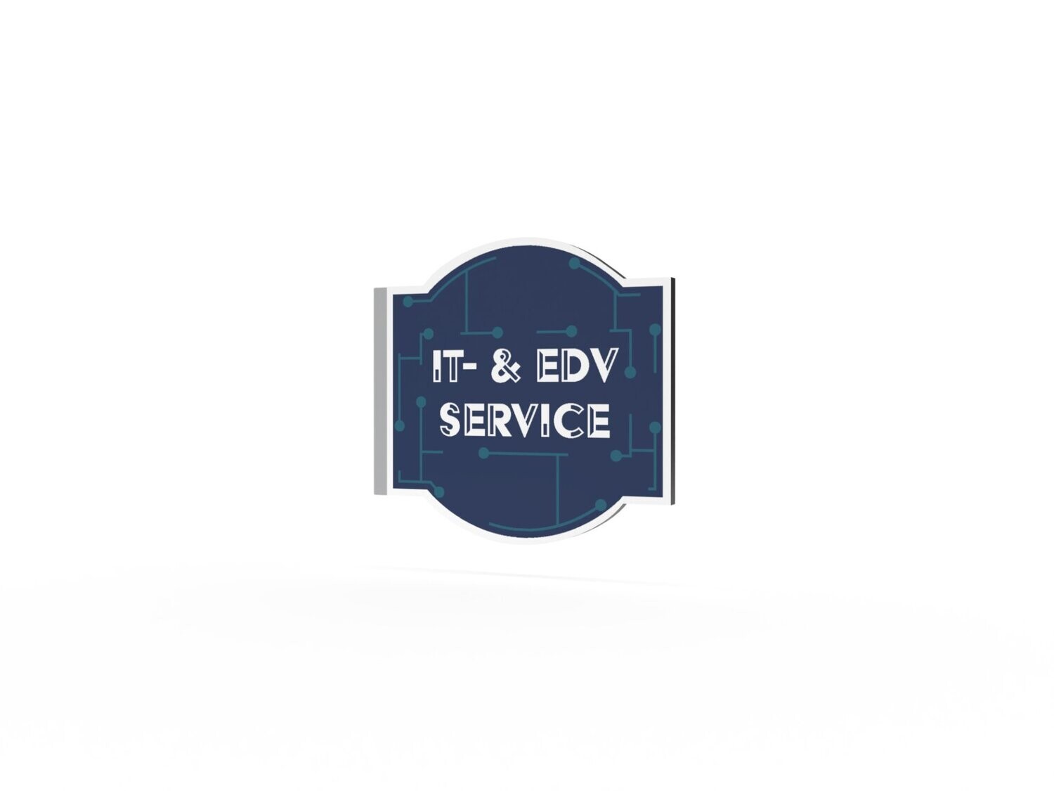 Werbeausleger, IT- & EDV-Service, 630 x 600 mm