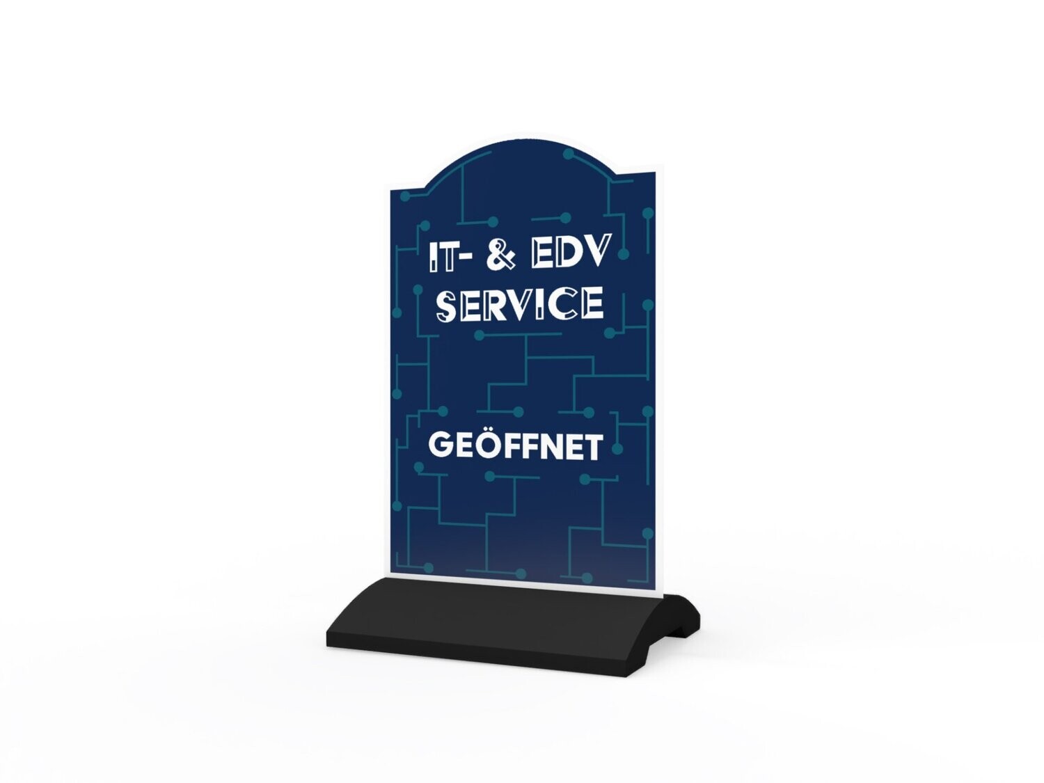 Werbeaufsteller, IT- & EDV-Service, 600 x 1150 mm