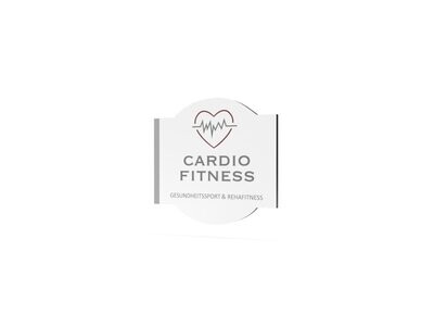 Werbeausleger, Cardio Fitness, 630 x 600 mm