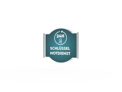 Werbeausleger, Schlüssel-Notdienst, 630 x 600 mm Werbeausleger, Schlüssel-Notdienst, 630 x 600 mm