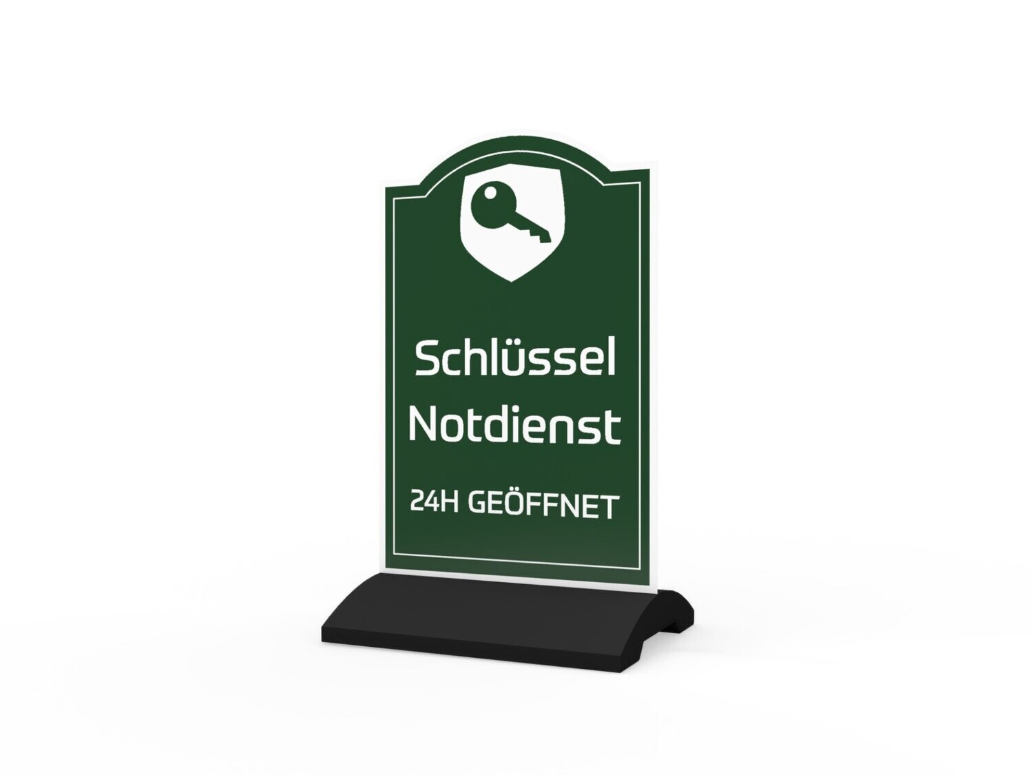 Werbeaufsteller, Schlüssel-Notdienst, 600 x 1150 mm