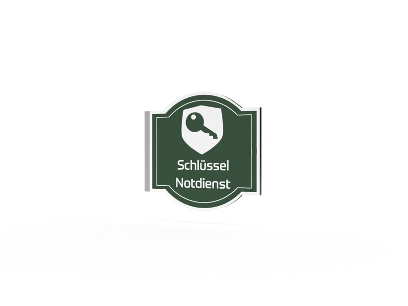 Werbeausleger, Schlüssel-Notdienst, 630 x 600 mm Werbeausleger, Schlüssel-Notdienst, 630 x 600 mm