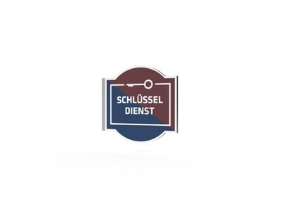 Werbeausleger, Schlüsseldienst, 630 x 600 mm Werbeausleger, Schlüsseldienst, 630 x 600 mm