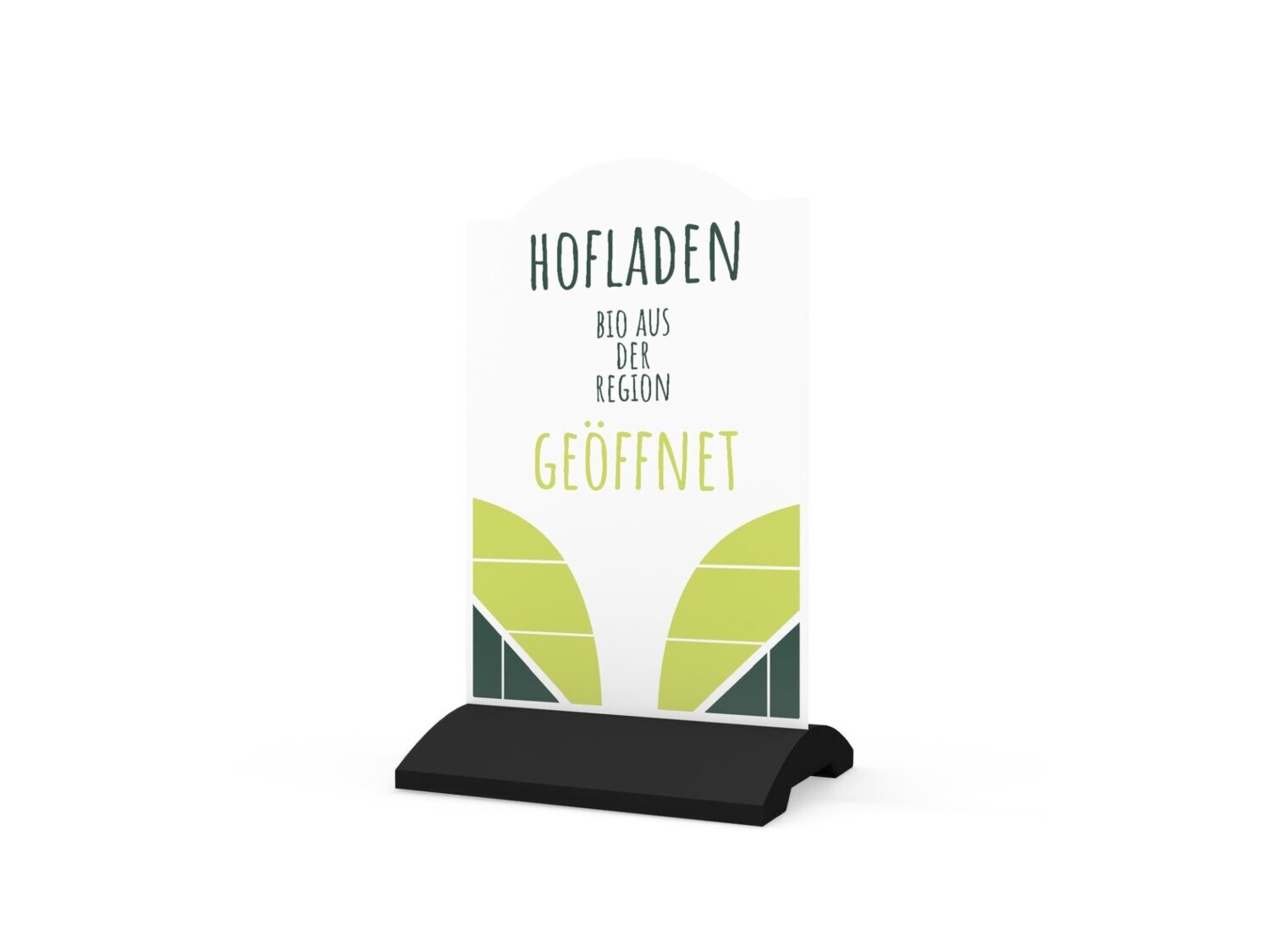 Werbeaufsteller, Hofladen, 600 x 1150 mm