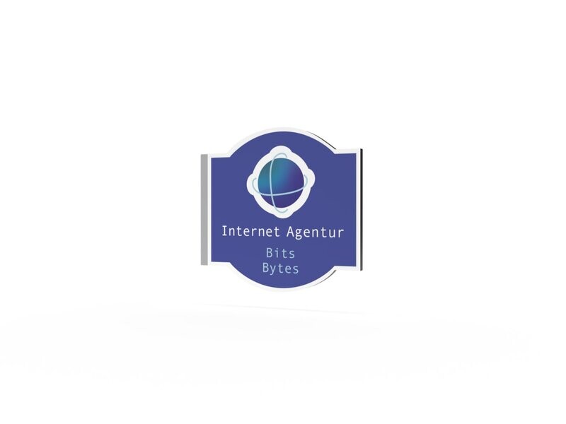 Werbeausleger, Internetagentur, 630 x 600 mm Werbeausleger, Internetagentur, 630 x 600 mm