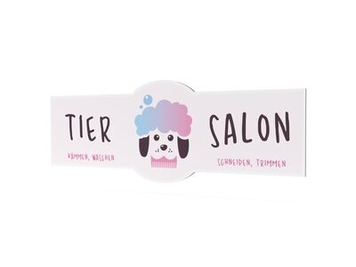Werbeschilder Hundesalon