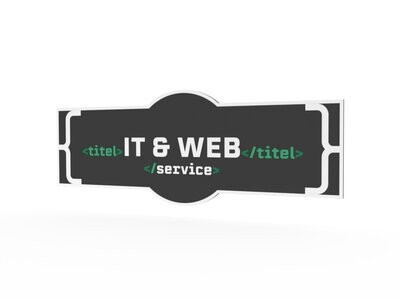 Werbeschilder IT- & EDV-Service