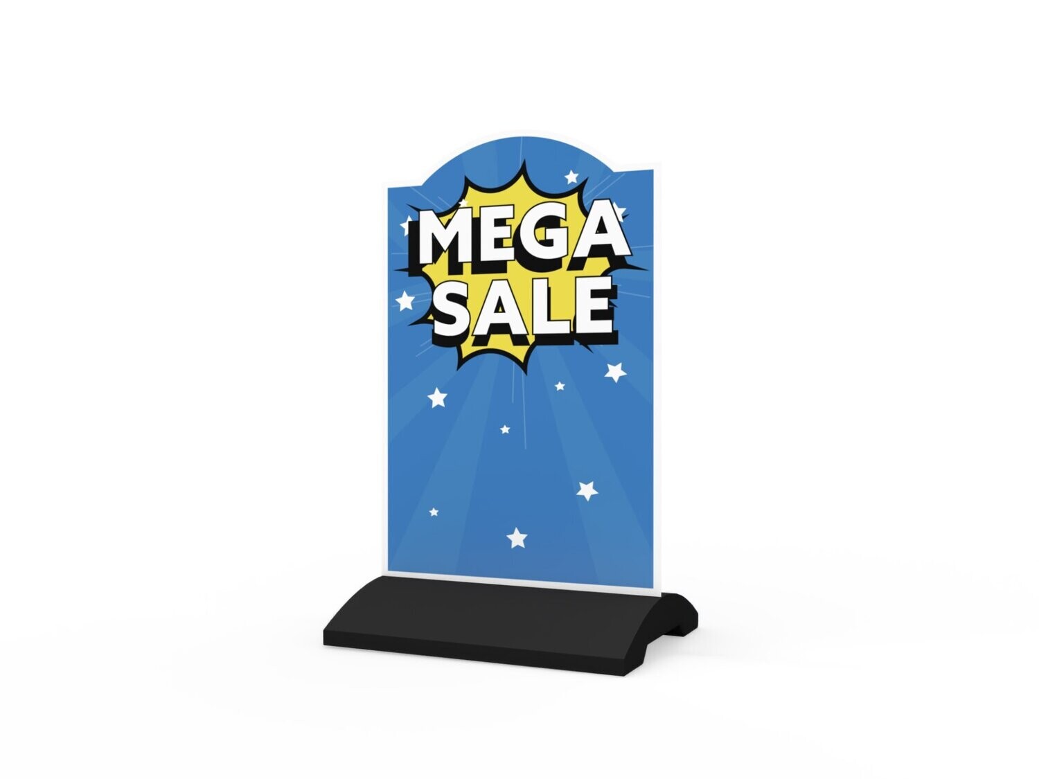 Werbeaufsteller, Mega Sale, 600 x 1150 mm