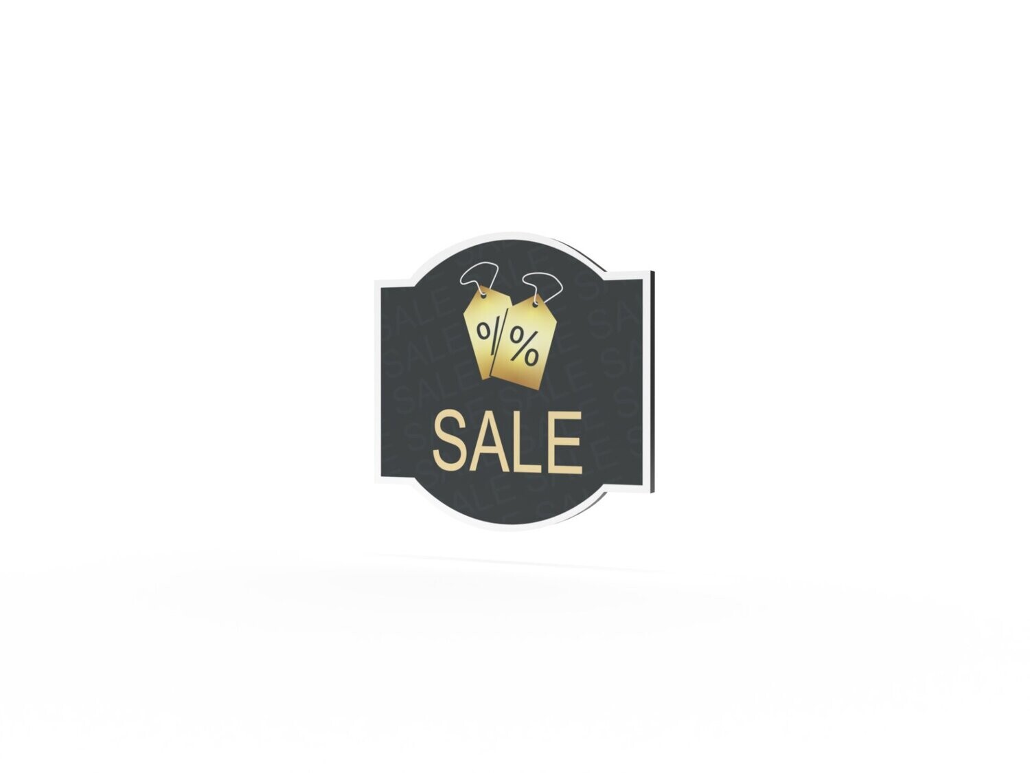 Werbeschild, Sale, 600 x 600 mm