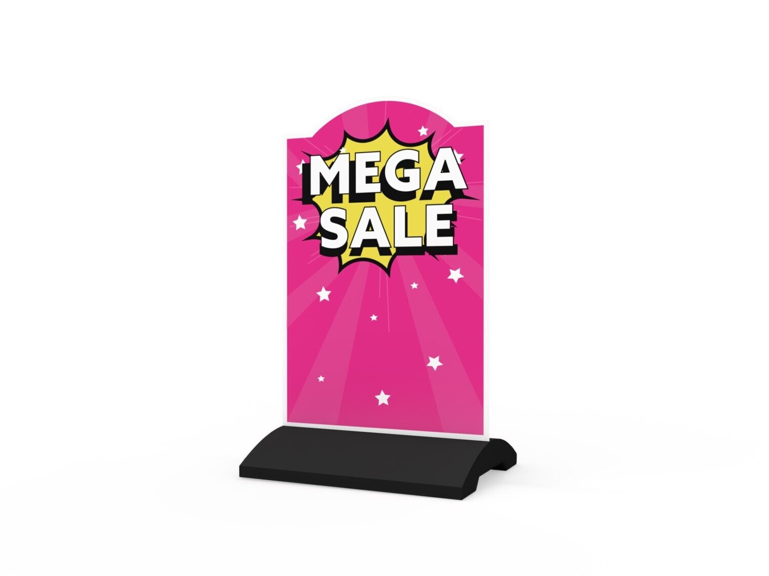 Werbeaufsteller, Mega Sale, 600 x 1150 mm