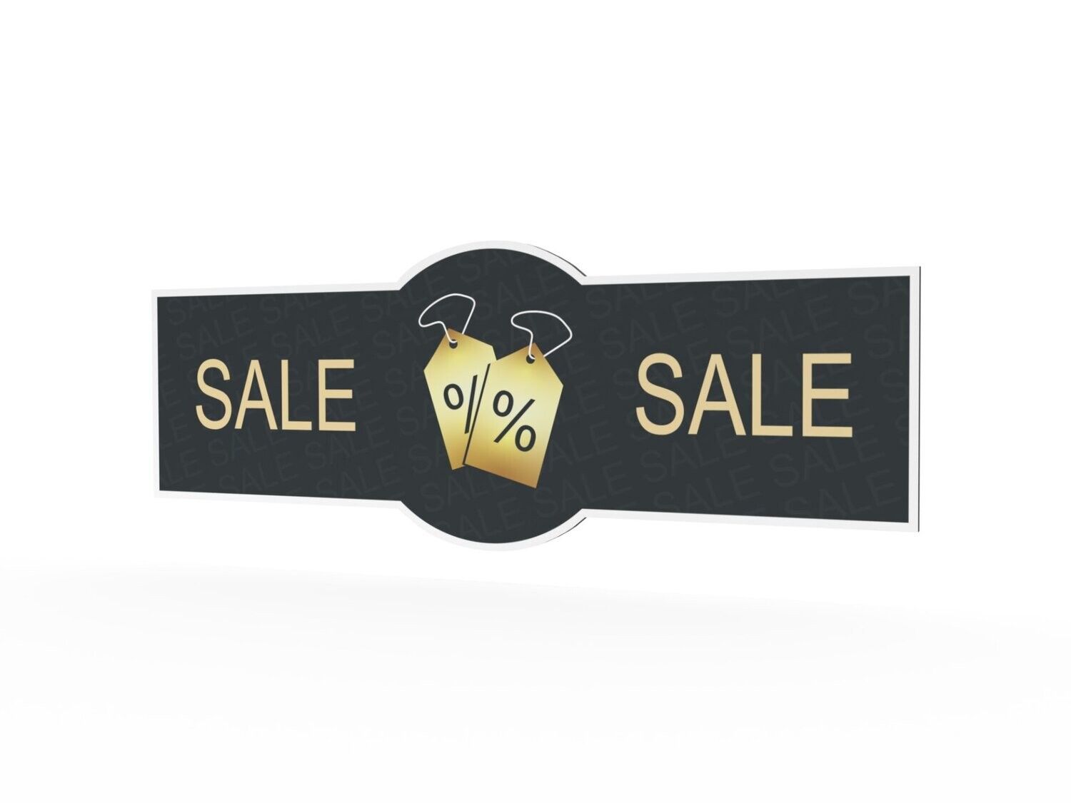 Werbeschild, Sale, 1600 x 600 mm