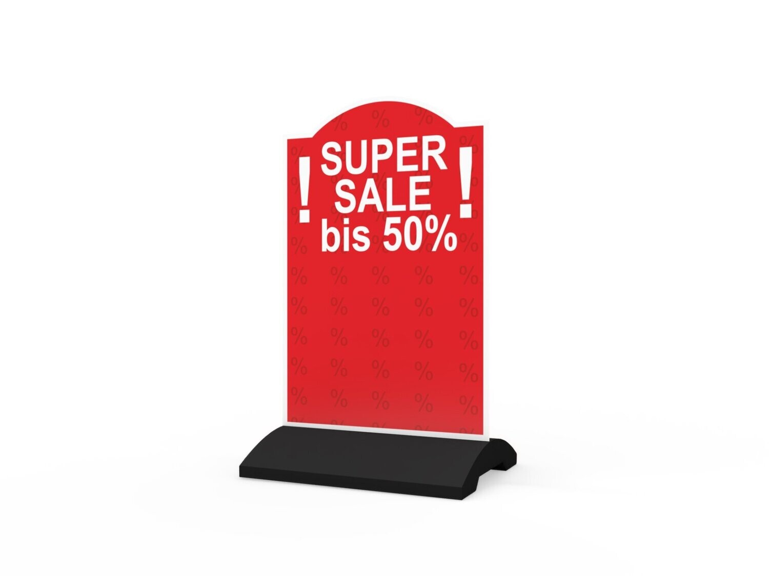 Werbeaufsteller, Super Sale, 600 x 1150 mm