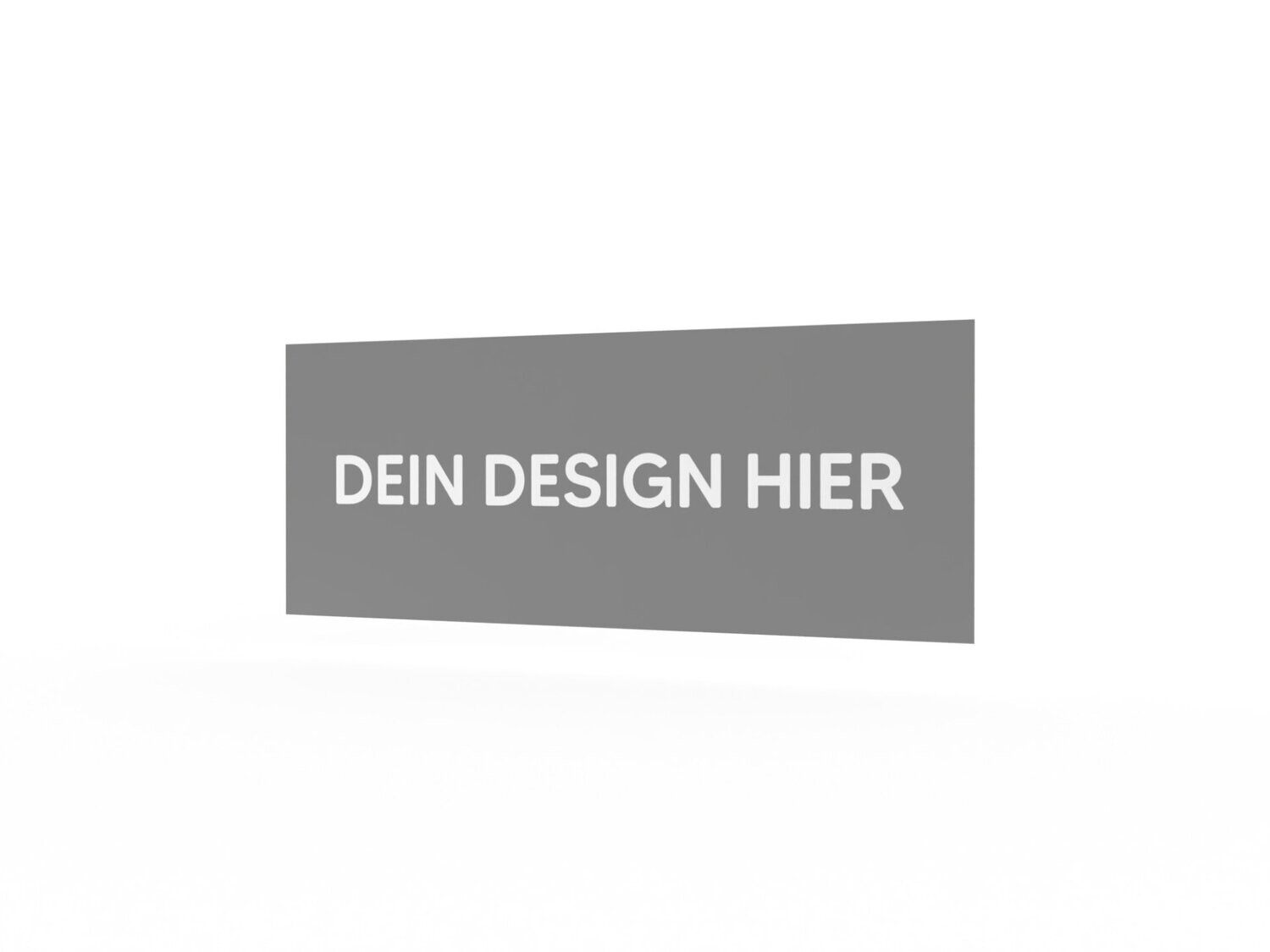 Werbeaufkleber, Form E, "eigenes Design", 1200 x 475 mm