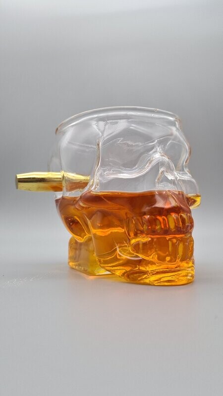 Big Headshot Spirit Glass