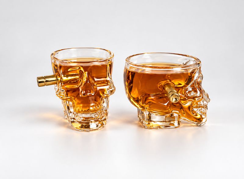 Pair of Headshot Shot Glasses