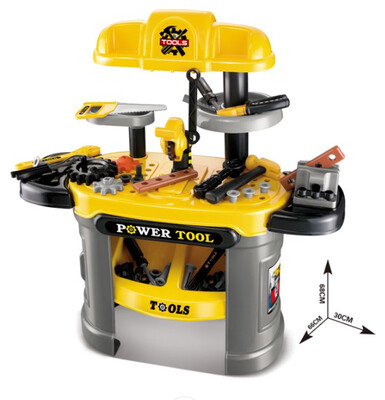 Tool Play Set for kids Yellow, Pretend Play, Ideal for little builders