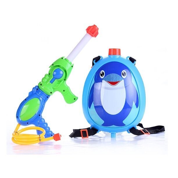 Water Gun Shooter Backpack w/Tank Water Blaster for Boys Girls Kids +3 Years