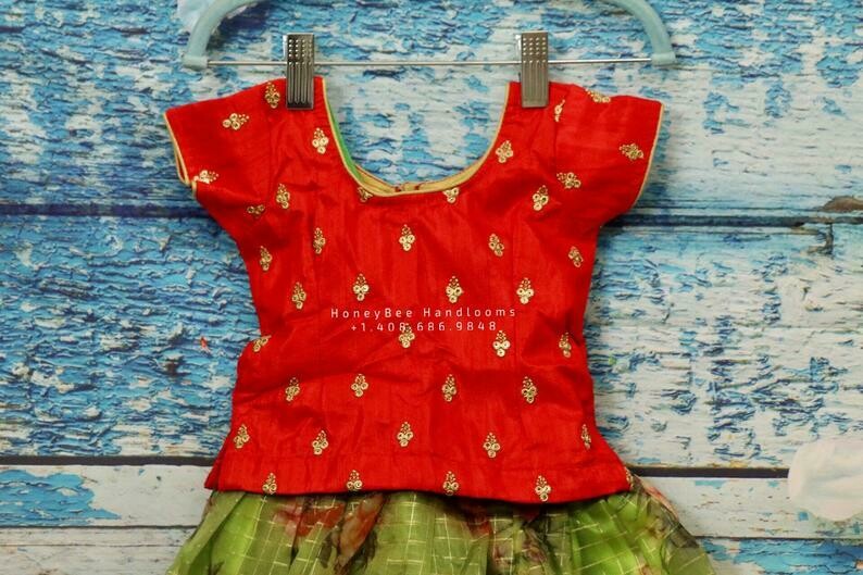 baby girl pattu dress