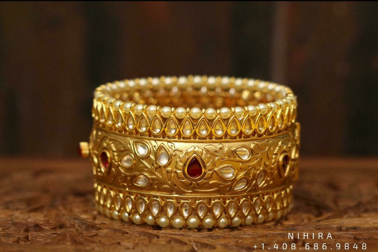 Menakari bangle,polki bangle,adjustable kada,openable bangle,wedding jewelry,sanyasachi jewelry inspired,high end jewelry,fashion jewelry