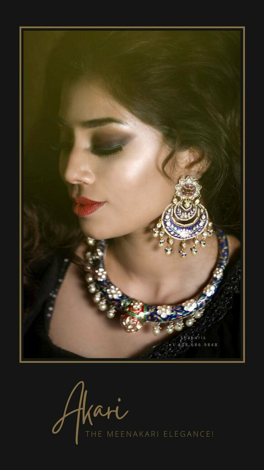 Pure Silver Jewellery Indian ,Menakari Hasli,Big Indian Necklace,Indian jadau ,Indian Wedding Jewelry,pure Silver jewelry-NIHIRA-SHABURIS