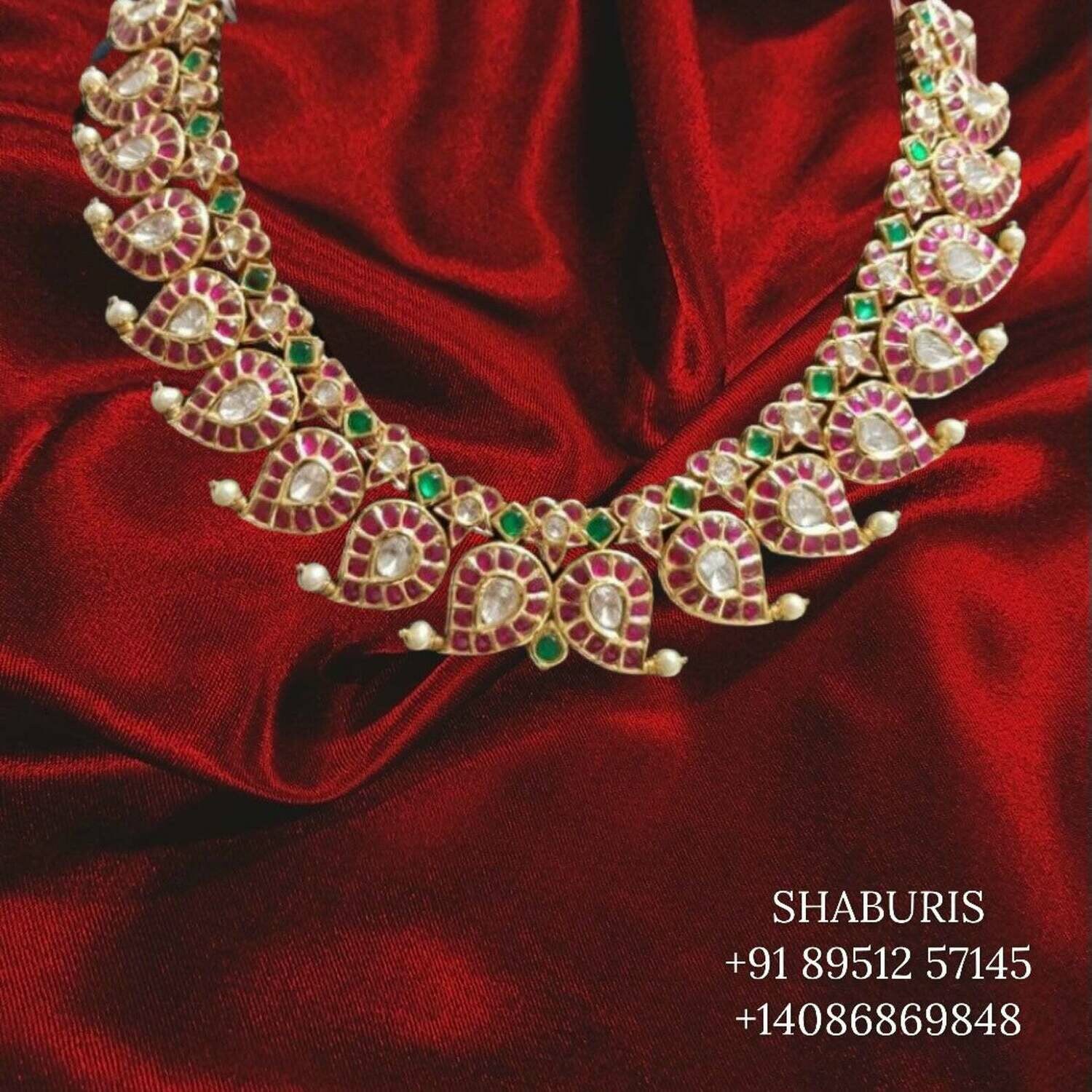 Indian jewelry Designs,South Indian jewelry,Indian Jewelry,Mango Mala,indian jewelry online,latest indian jewellery - NIHIRA-SHABURIS