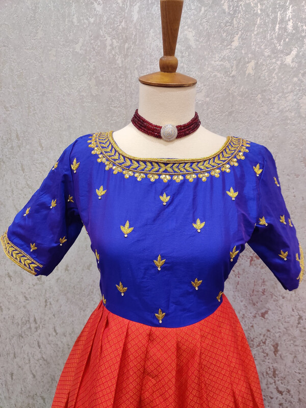 Pattu Designer Dress