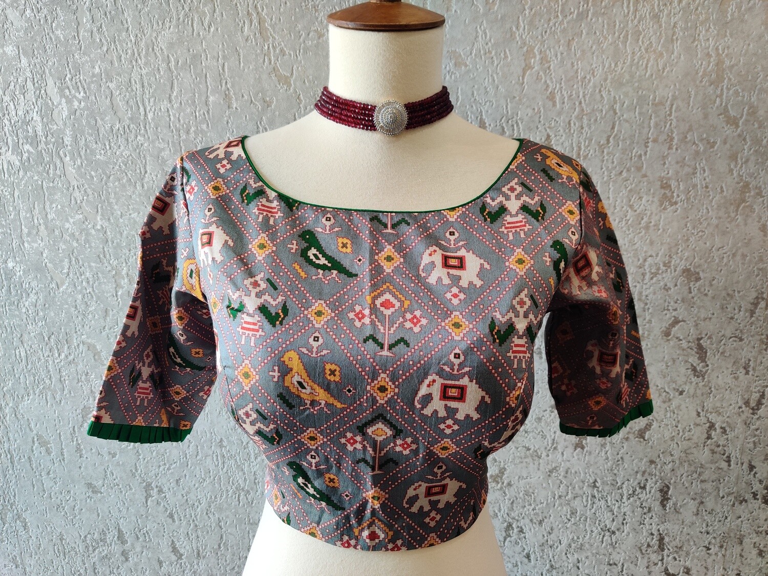 Patola Print designer blouse