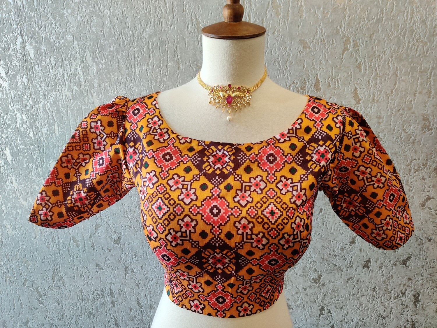 Patola Print designer blouse