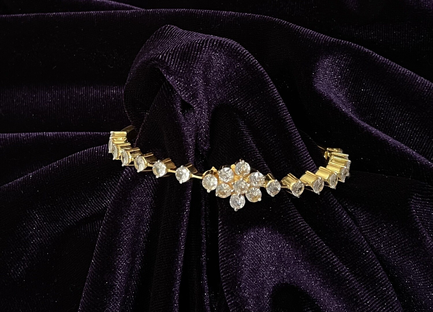 Diamond Bracelet & Bangle - Silver Jewelry - SHABURIS