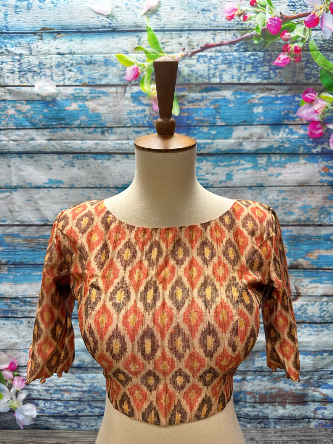 Designer Saree stitched blouse