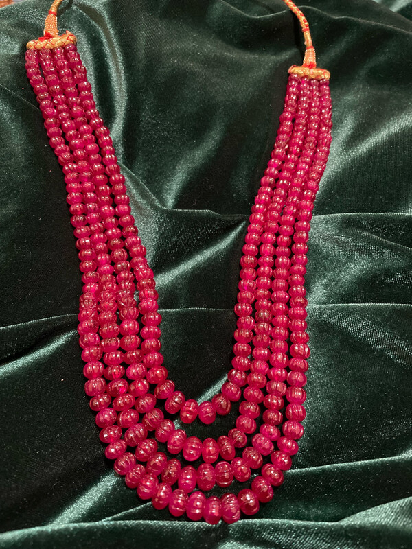 Strawberry Ruby Beads