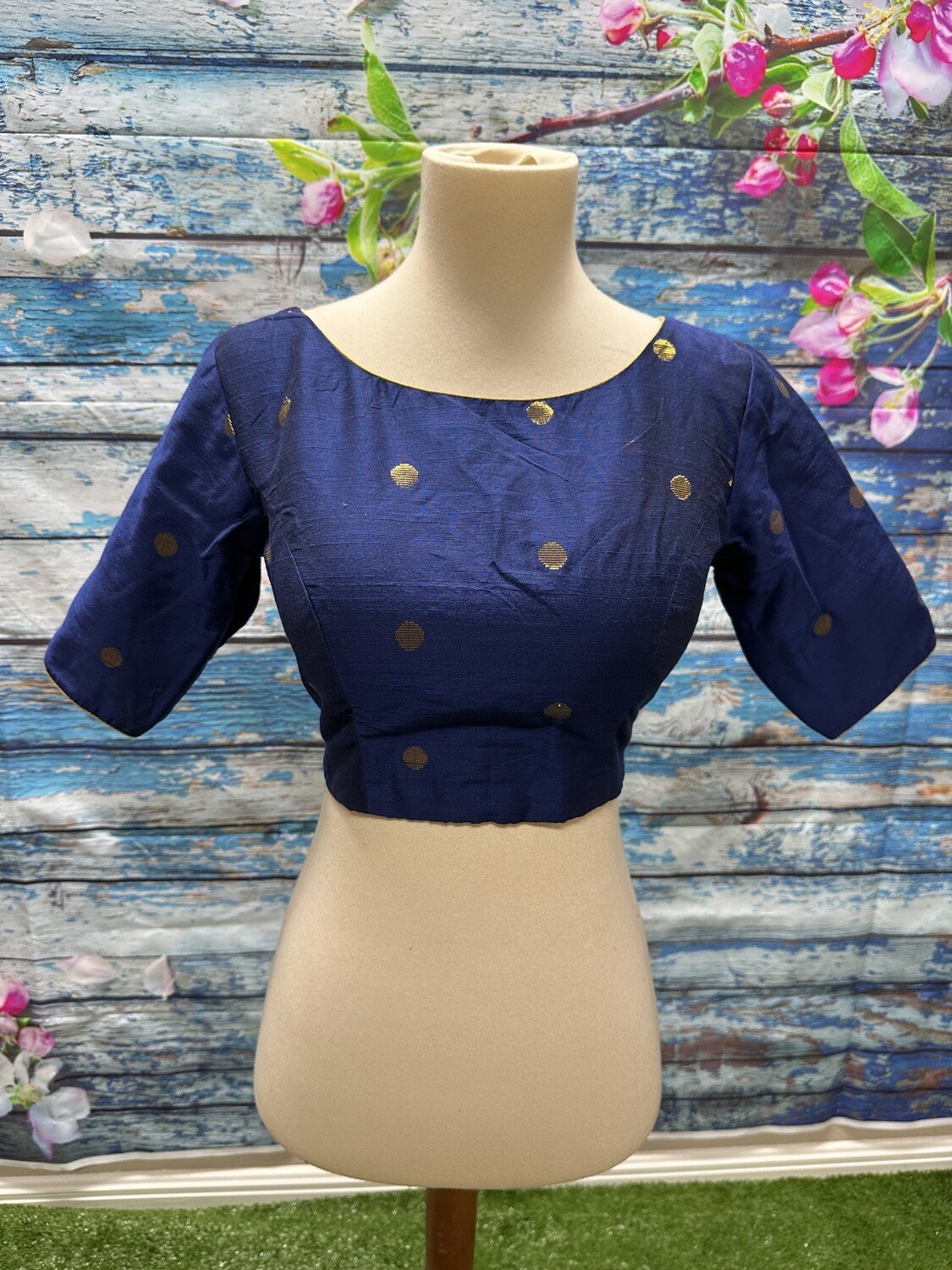 Designer Saree stitched blouse Banaras Blouse