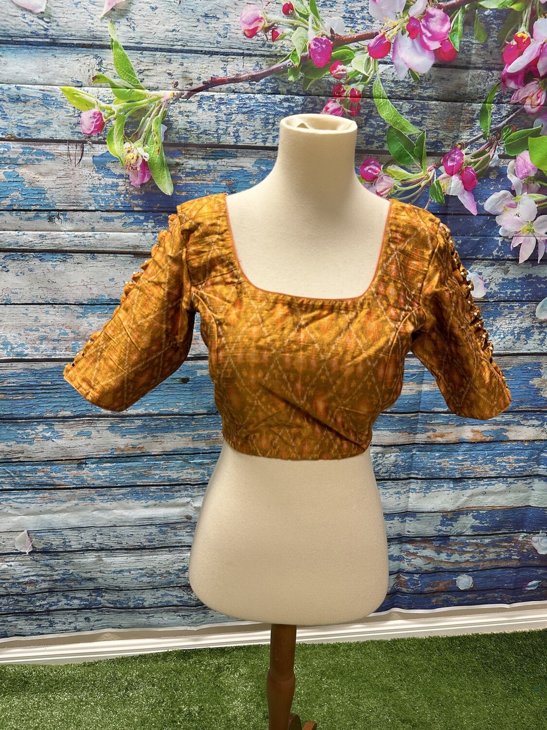 Designer Saree stitched blouse