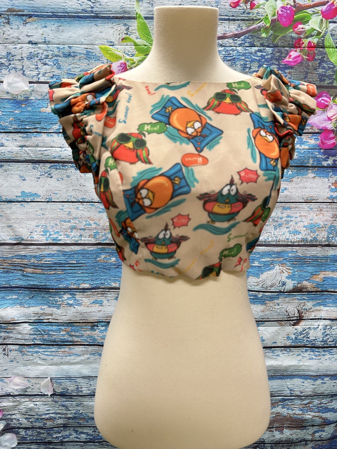 Designer Saree stitched blouse Ikkat Blouse