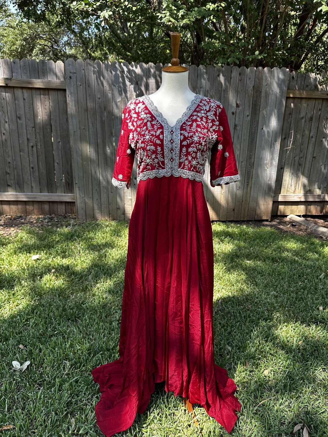 Red Designer Dress