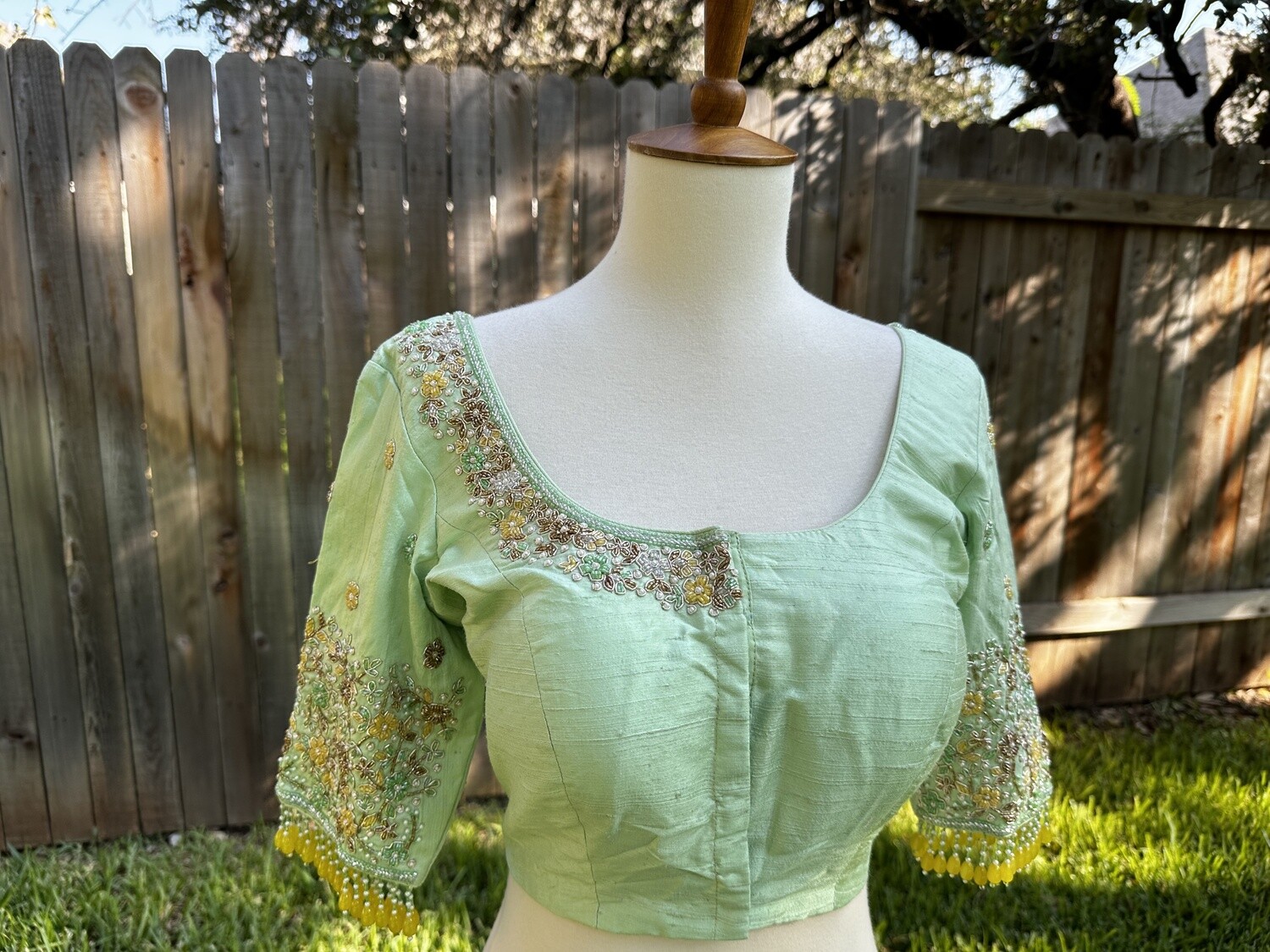 Pastel Green blouse | Saree Blouse | Maggamwork blouse | Zardhosi work Blouse |Handwork Blouse | Designer Blouse