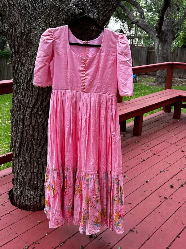 Baby Pink Cotton Tunic