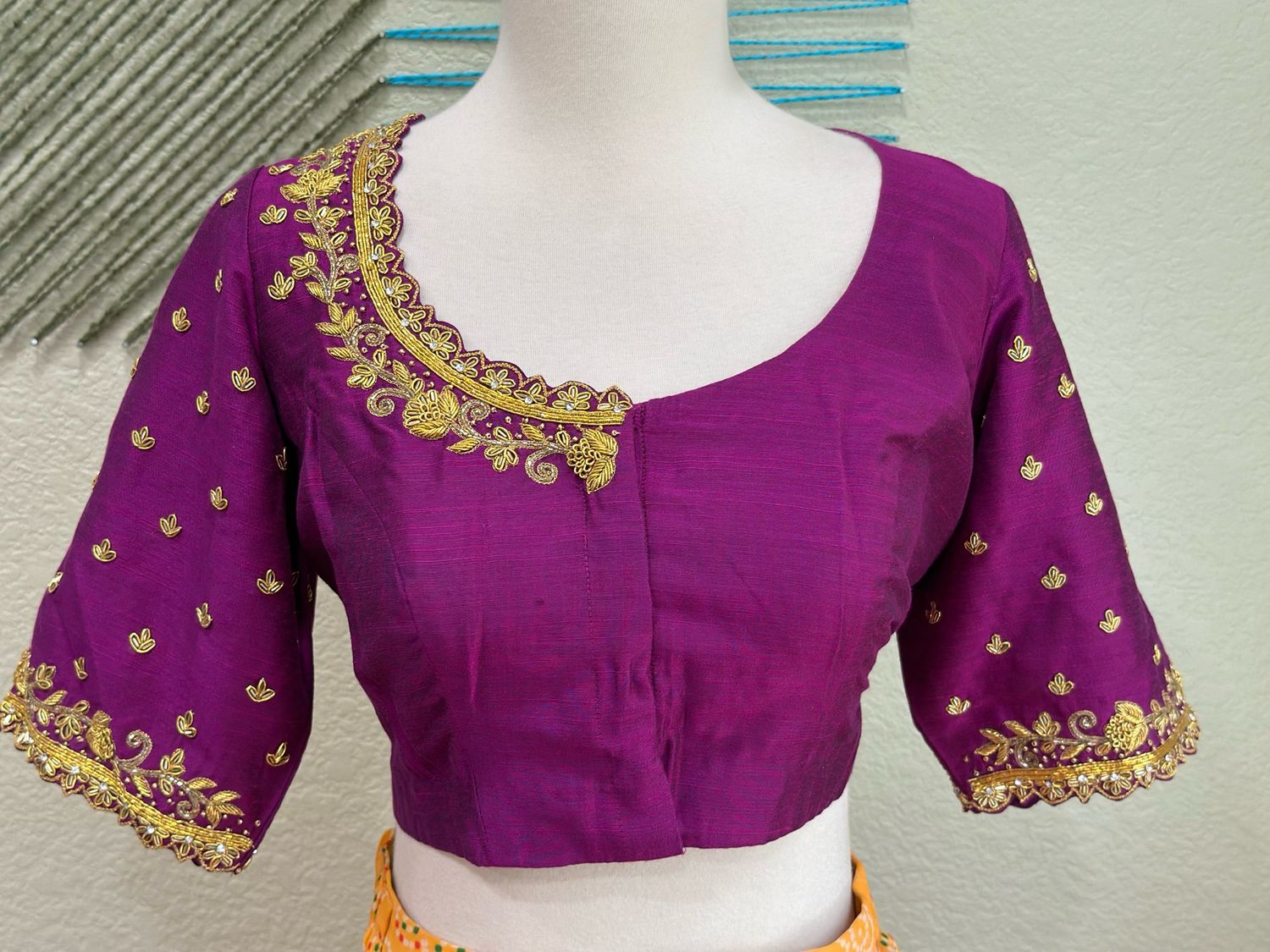 Maggam Work blouse | bridal blouse | Saree Blouse | | Silk Blouse | Maggamwork blouse | Heavy work Blouse |Maroon Blouse