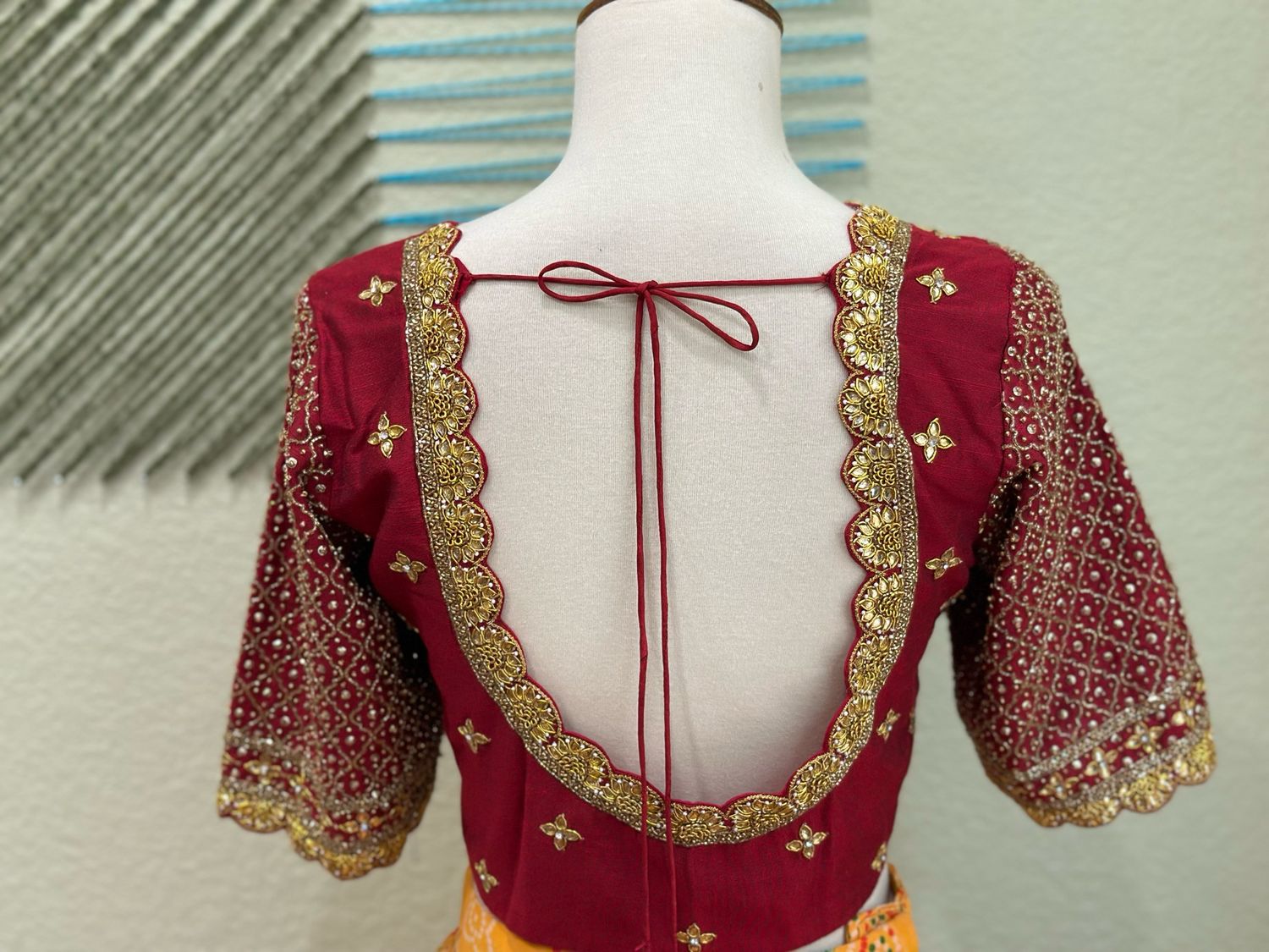 Maggam Work blouse | bridal blouse | Saree Blouse | | Silk Blouse | Maggamwork blouse | Heavy work Blouse |Maroon Blouse