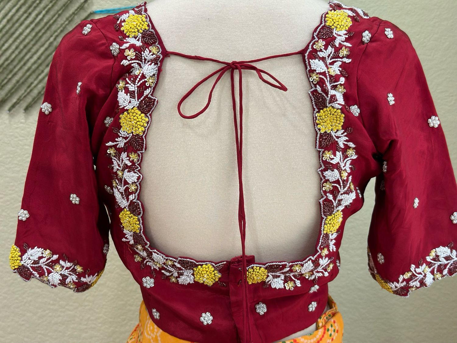 Maggam Work blouse | bridal blouse | Saree Blouse | | Silk Blouse | Maggamwork blouse | Heavy work Blouse |Maroon Blouse