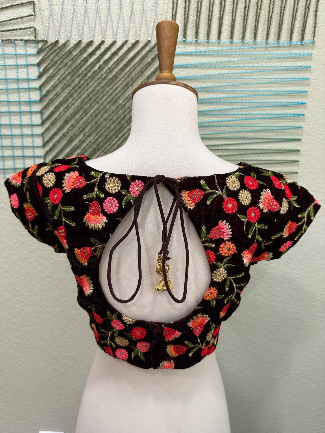 Designer Saree stitched blouse