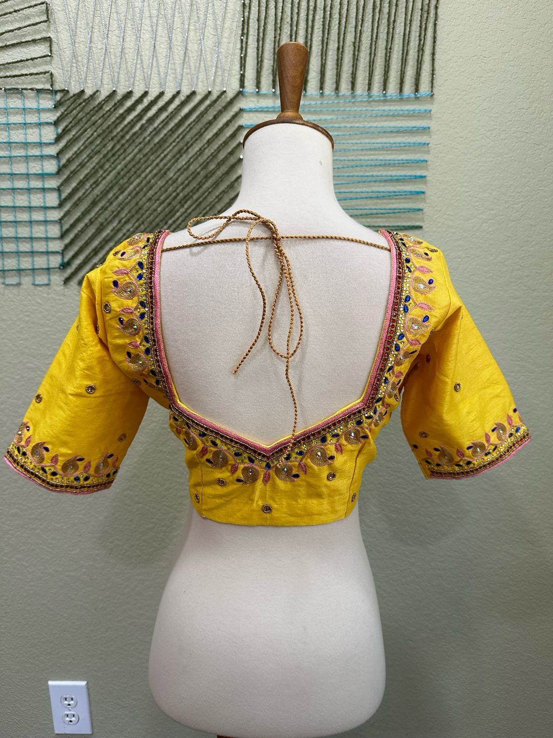 Designer Saree stitched blouse