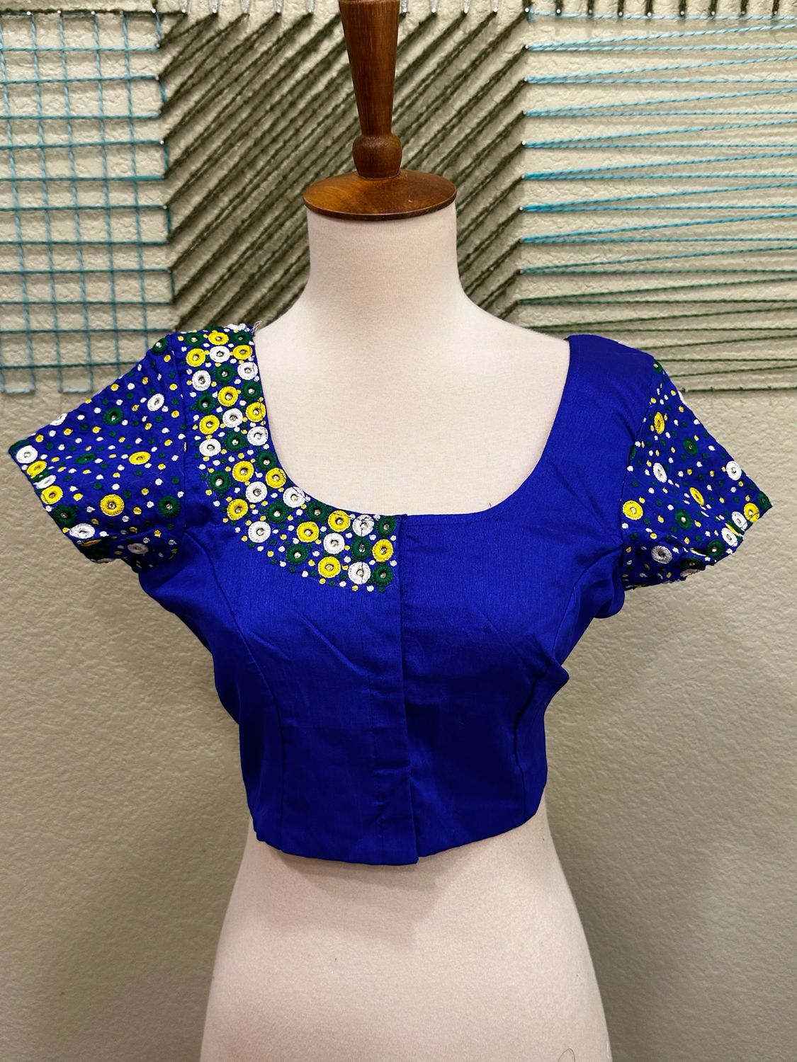 Designer Saree stitched blouse