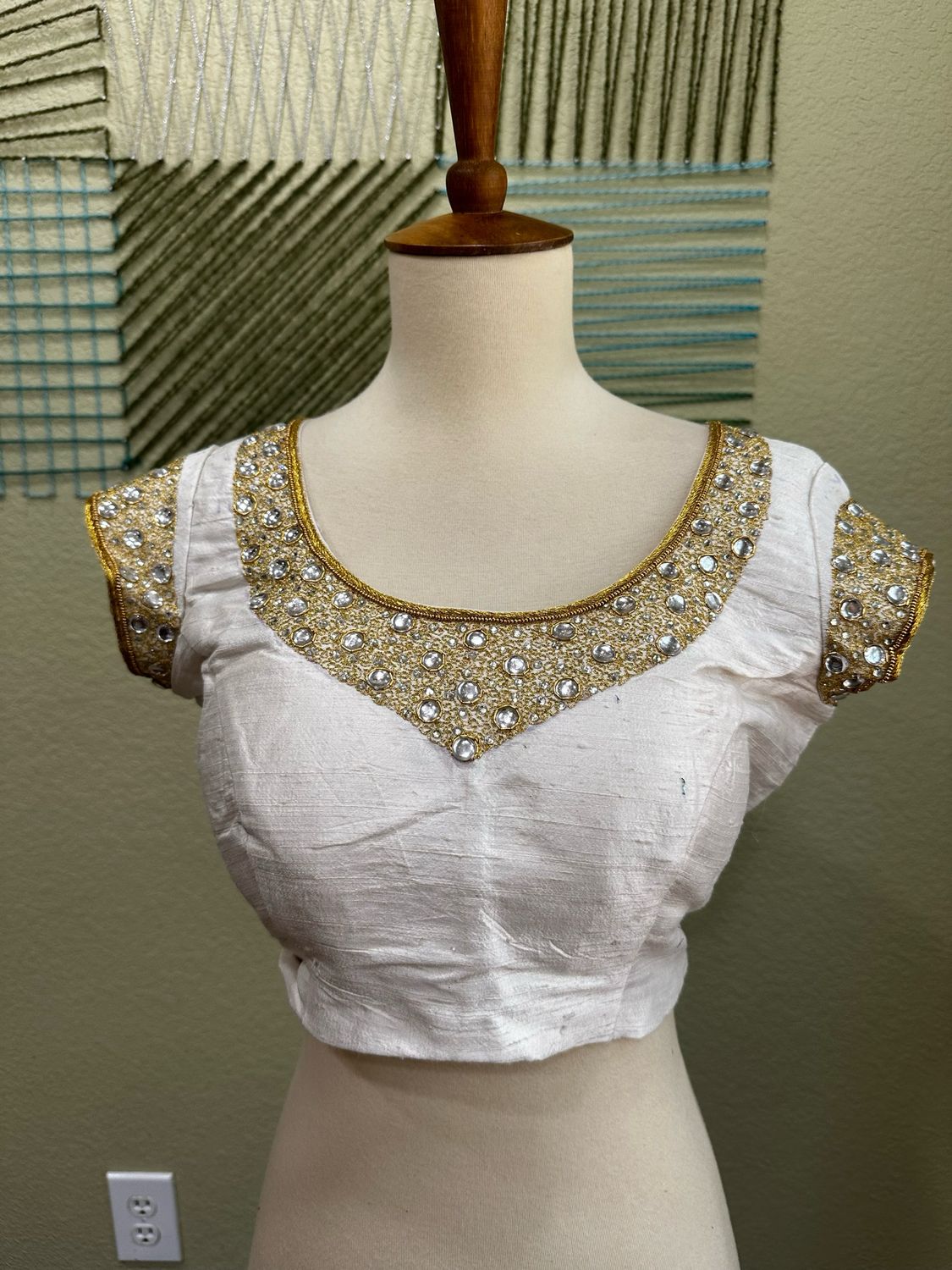 Designer Saree stitched blouse