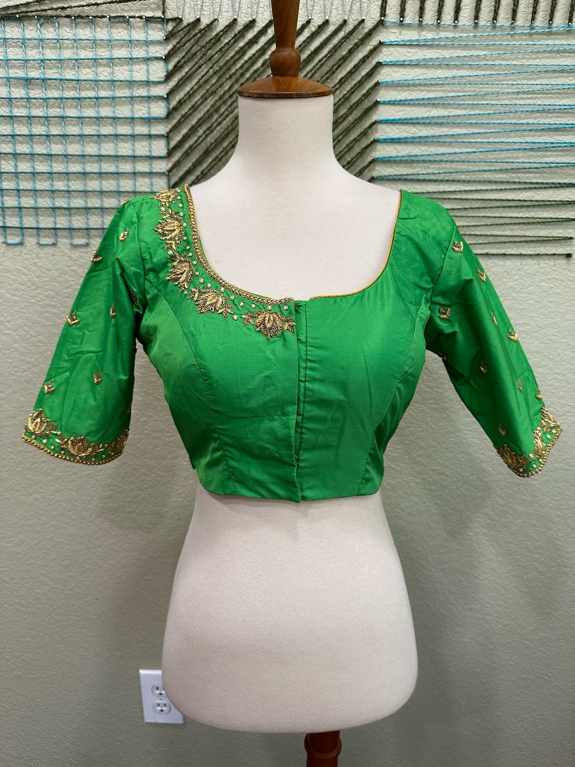 Designer Saree stitched blouse