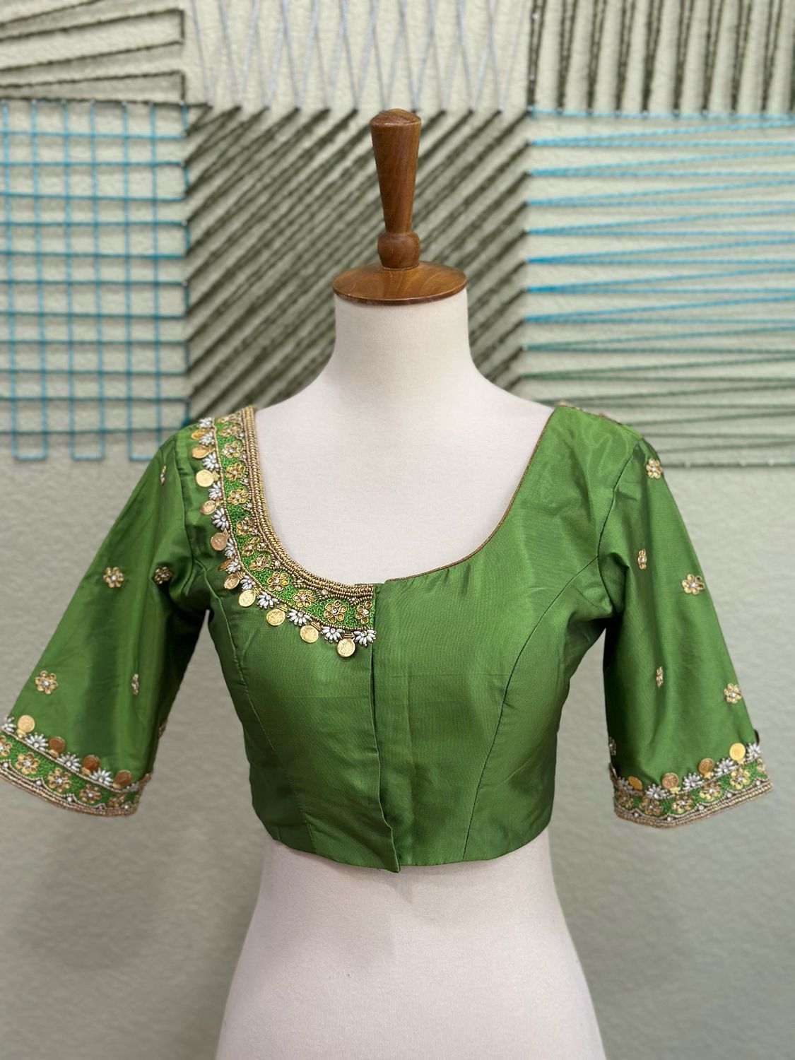 Designer Saree stitched blouse