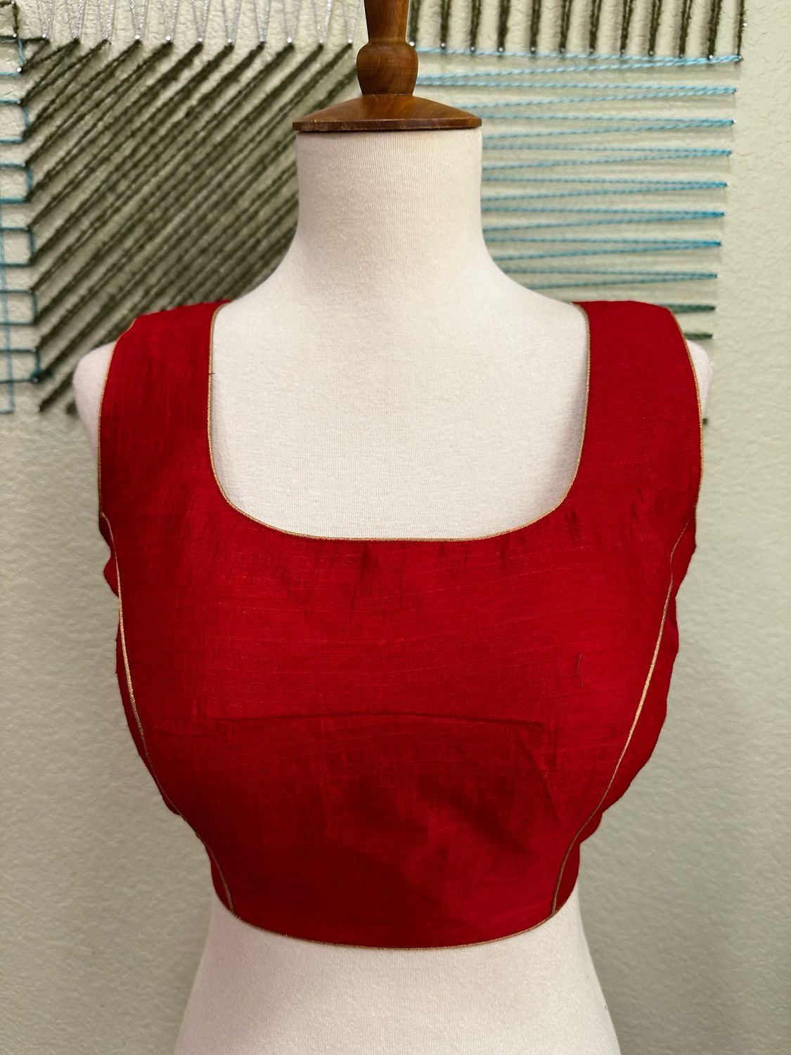 Designer Saree stitched blouse